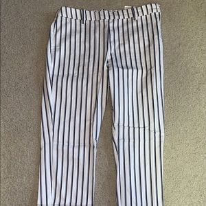 H&M striped slacks